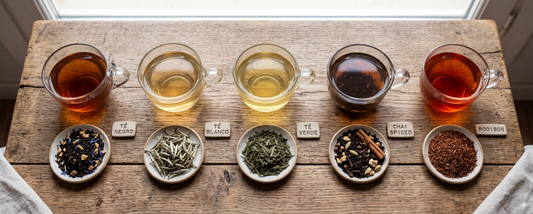 Tipos de té: guía completa para elegir el mejor según tu necesidad