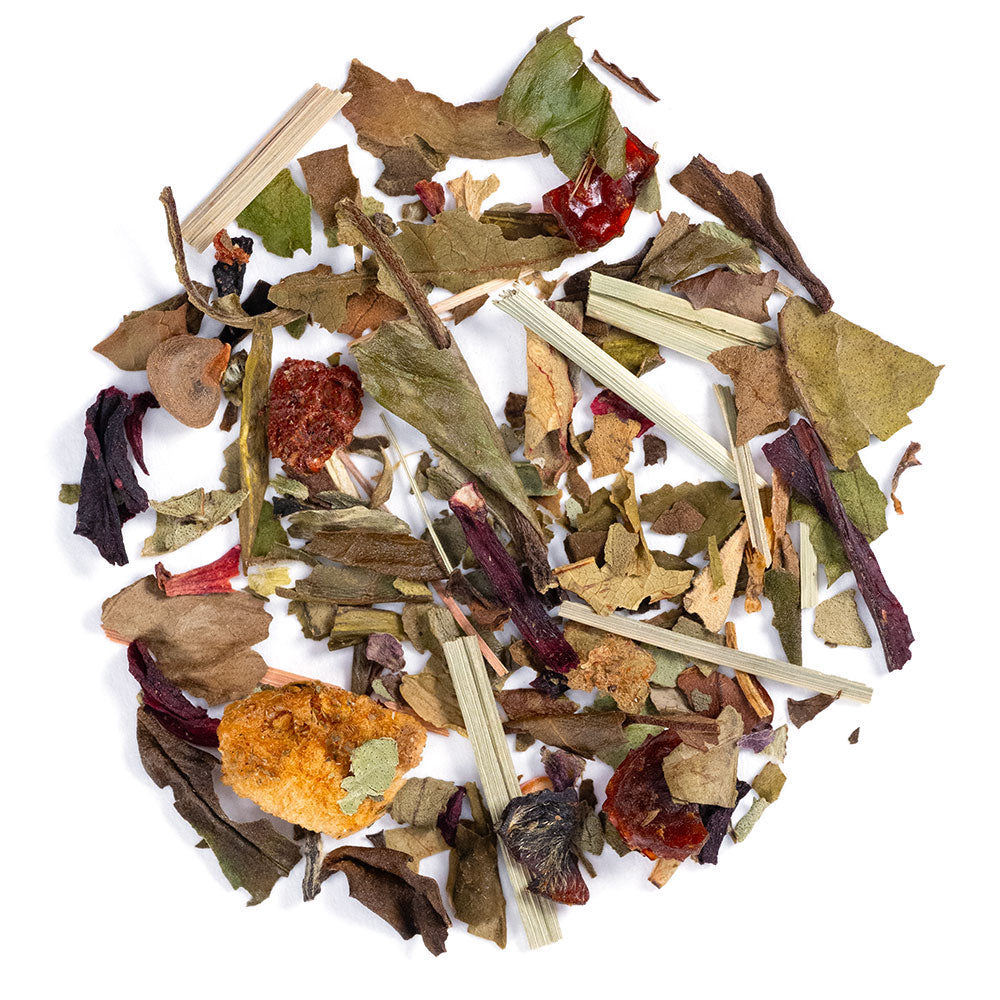 Té Blanco Con Frutos Rojos Jardín Aurora (Fresa & Albahaca) | Antioxidante