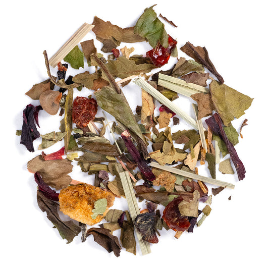 Té Blanco Con Frutos Rojos Jardín Aurora (Fresa & Albahaca) | Antioxidante