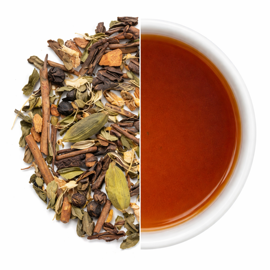 Té Chai Con Jengibre y Hierbabuena | Equilibrio Digestivo