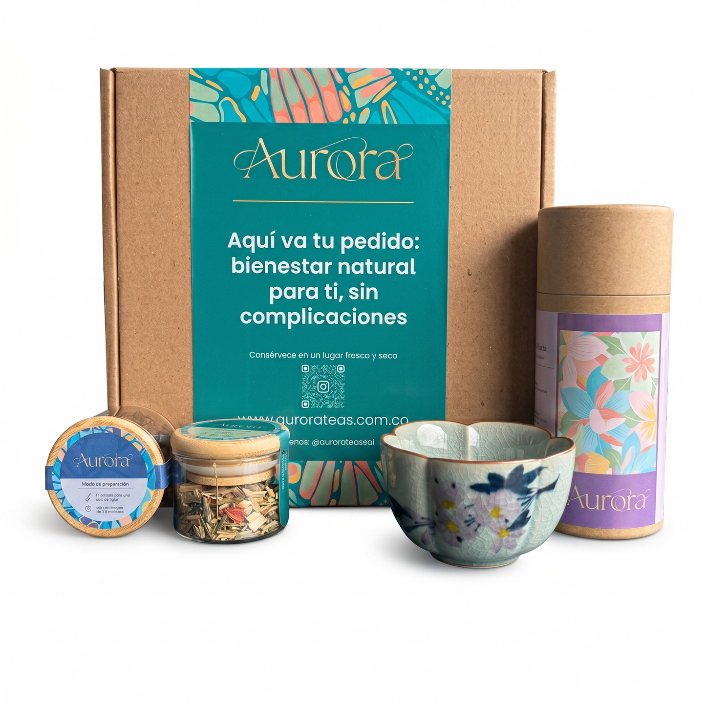 Caja Regalo Aurora Conexión Floral