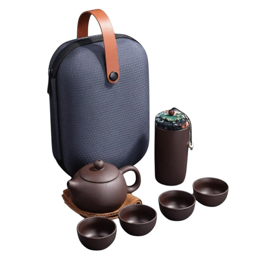 Juego de Té Portátil en Arcilla 7 piezas