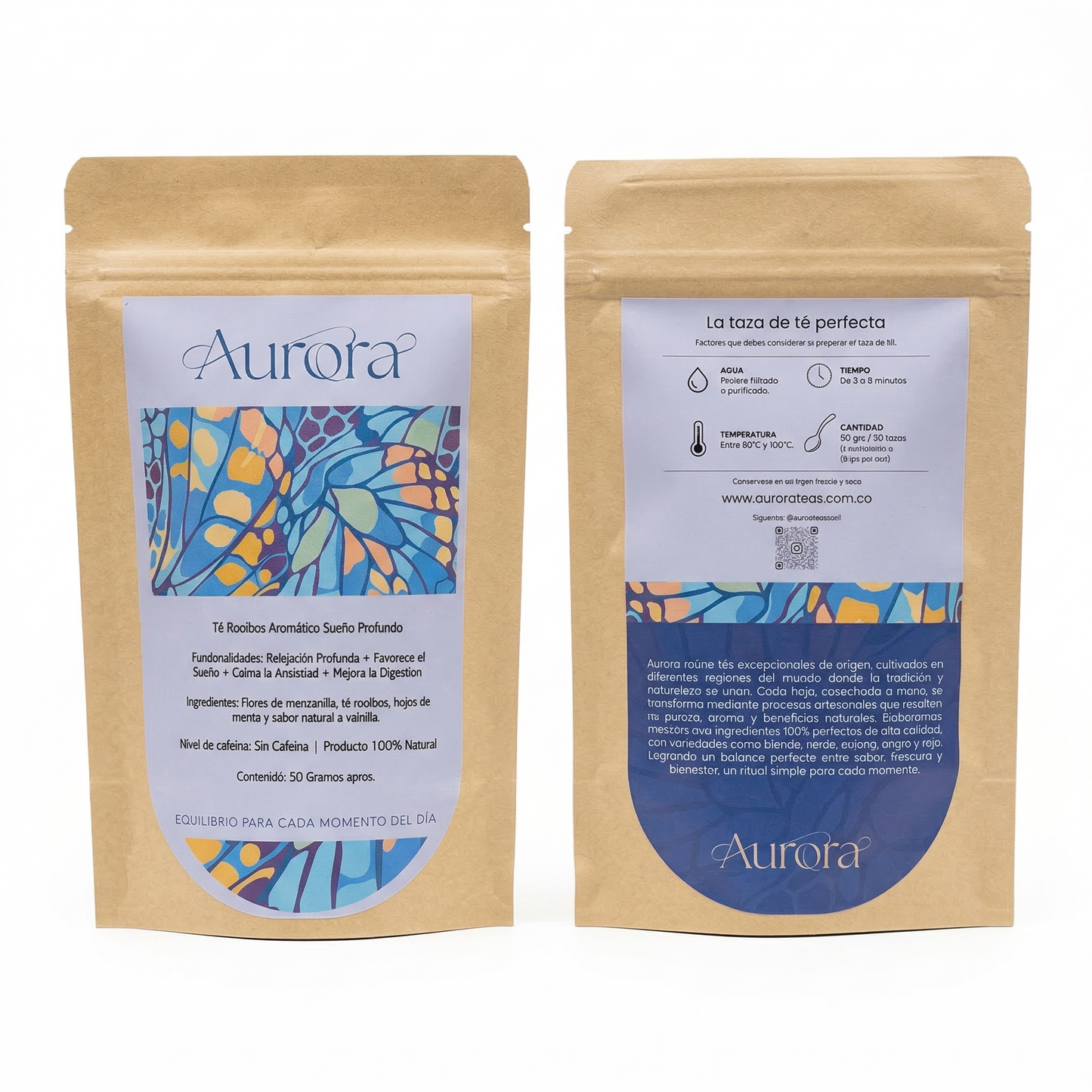 Té Rooibos Con Manzanilla y Menta | Sueño Profundo y Relajante