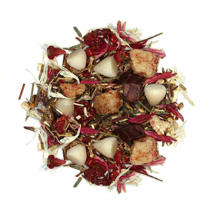 Té Verde y Rooibos con Frambuesa Cremoso | Antioxidante y Activación Sensorial