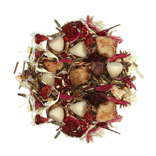 Té Verde y Rooibos con Frambuesa Cremoso | Antioxidante y Activación Sensorial