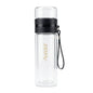 Termo Infusor de Vidrio Doble Pared 450 ml - Negro
