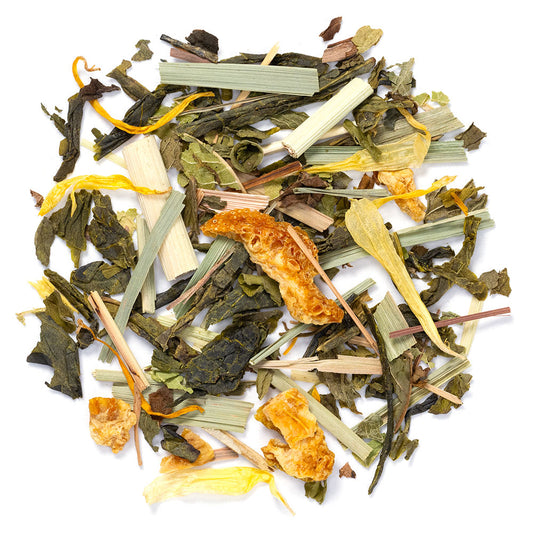 Te Verde con Menta, Limón & Naranja |  Equilibrio Digestivo + Antioxidante