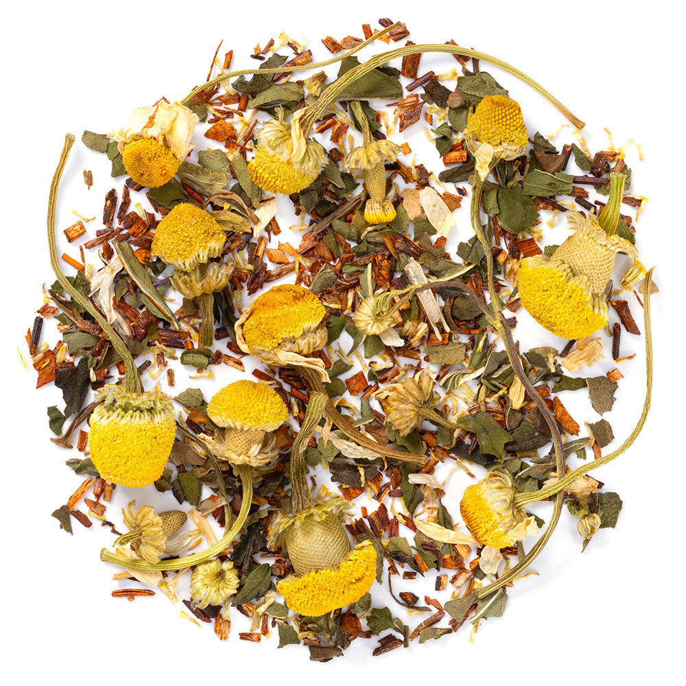 Té Rooibos Con Manzanilla y Menta | Sueño Profundo y Relajante