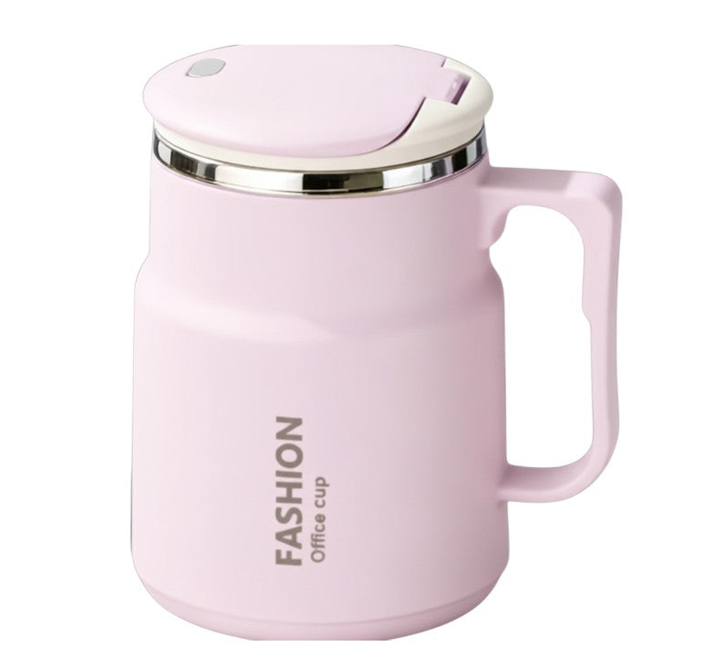 Taza Portátil en Acero Inoxidable con Tapa y Filtro