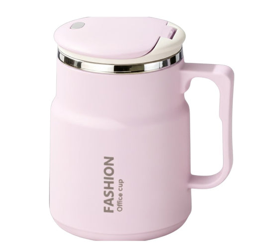 Taza Portátil en Acero Inoxidable con Tapa y Filtro