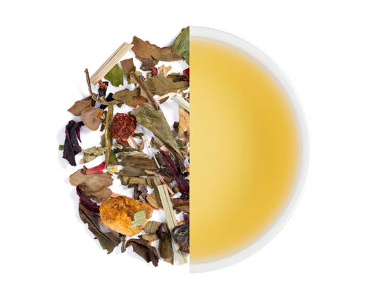 Té Blanco Con Frutos Rojos Jardín Aurora (Fresa & Albahaca) | Antioxidante